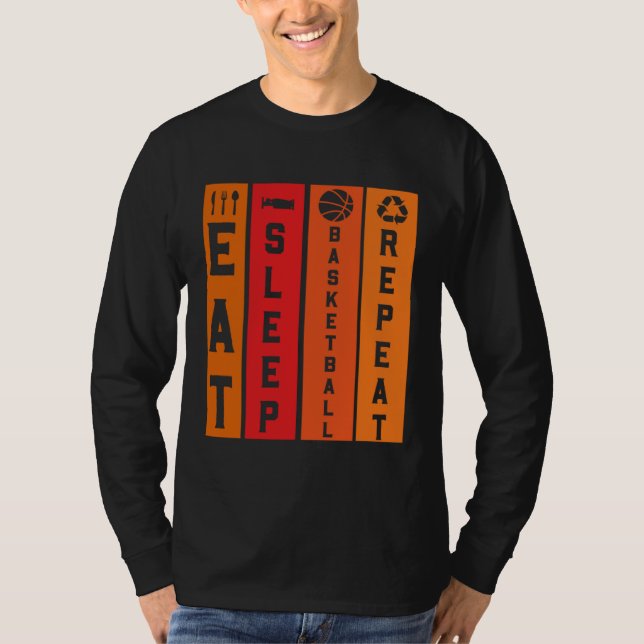 Funny Sayings For Basketball For Men Women Family  T-Shirt (Front)