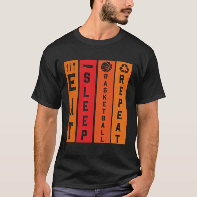 Funny Sayings For Basketball For Men Women Family  T-Shirt (Front)