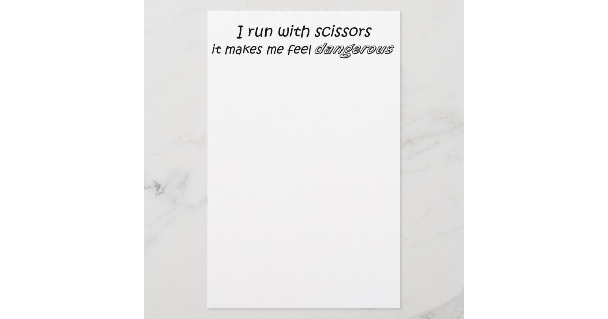 Funny sayings stationary novelty joke quotes gifts stationery Zazzle