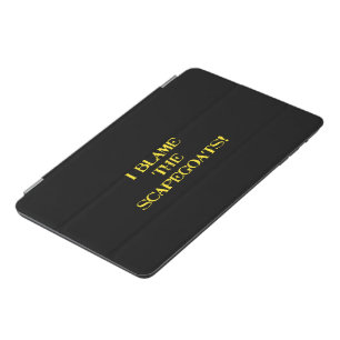 Funny Scapegoat Quote A Bold Statement on Blame iPad Mini Cover