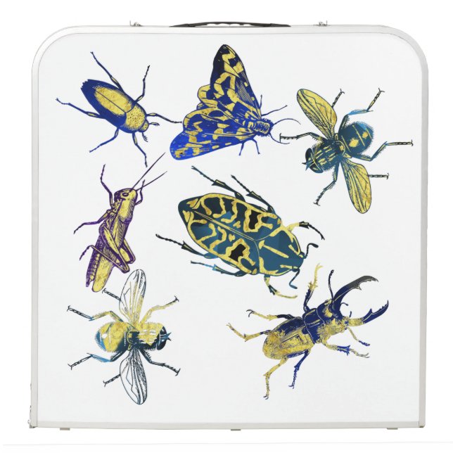 Funny Scarry Insects for Entomology Enthusiast Beer Pong Table (Folded Back)