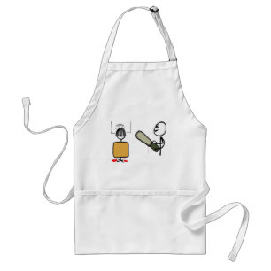 Funny Scary Barber Sweeney Todd Adult Apron