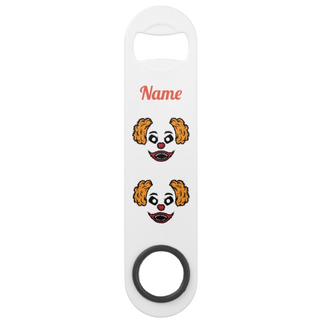 Funny Scary Clown Thunder_Cove  Bar Key (Front)
