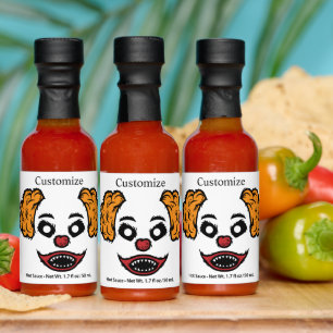 Funny Scary Clown Thunder_Cove Hot Sauces