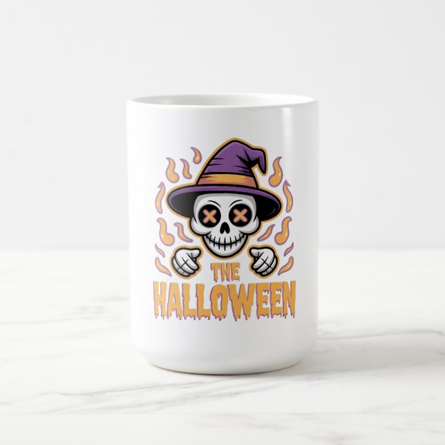 Funny Scary Halloween Coffe Mug  (Center)