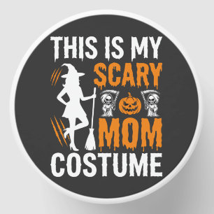 Funny Scary Mom Costume Halloween Witch Mini Candle Favors