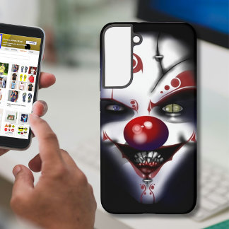 Funny & Scary Replacement Surgeon Evil Clown Samsung Galaxy S22+ Case