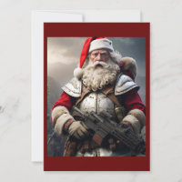 Funny Scary Santa Naughty List
