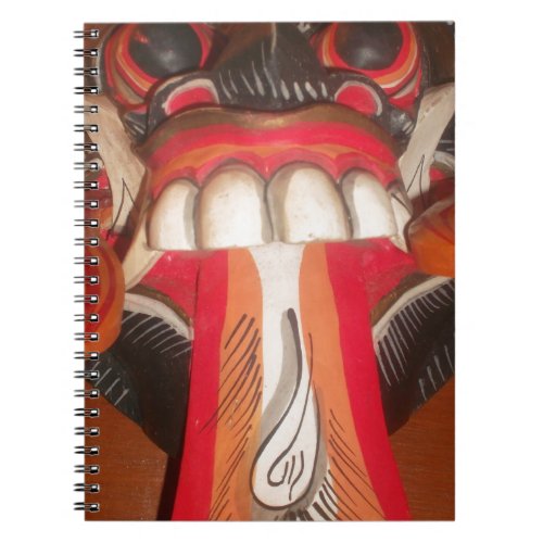 Funny Scary Weird Tongue  Asian Halloween Amazing  Notebook