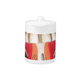 Funny Scary Weird Tongue Halloween Mask Teapot