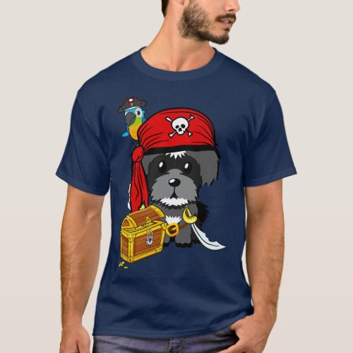 Funny Schnauzer is a pirate T_Shirt