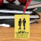 Funny School Bathroom Hall Pass Badge