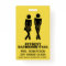 Funny School Bathroom Hall Pass Badge