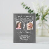 Funny School Photos | Love Oak Tree Save the Date Announcement Postcard (Standing Front)