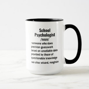 Funny School Psychologist Definition gifts Mug