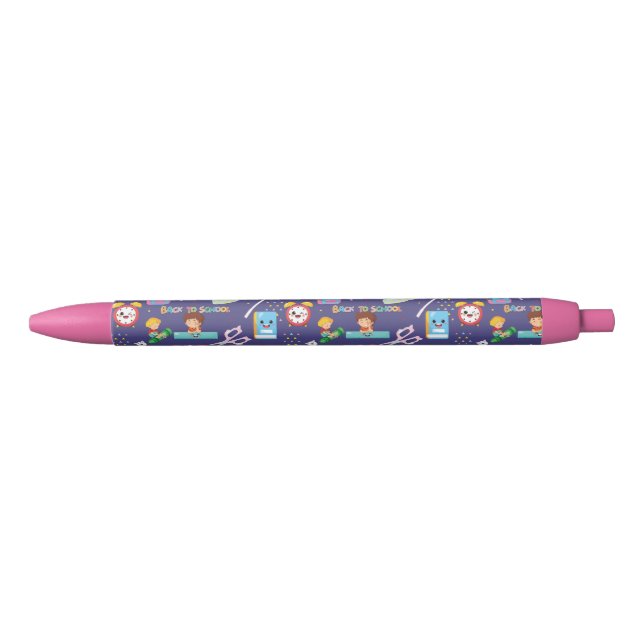 Funny School Supplies Back to School Pattern  Pen (Front)