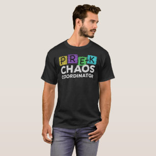 Chaos Coordinator Shirt For Teacher Gift For Teacher Kinder Teacher T Shirt Pre K Teacher Tee Shirt Funny Shirt For Teacher