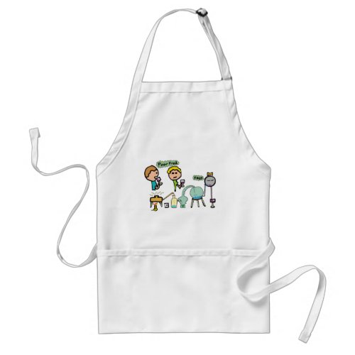 Funny Science Adult Apron