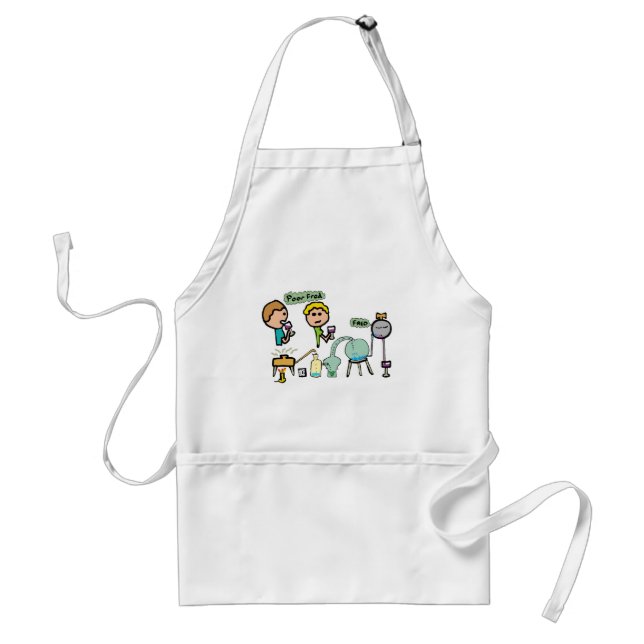 Funny Science Adult Apron (Front)