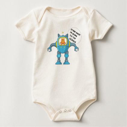 Funny Science And Engineering Feline Kitten Baby Bodysuit