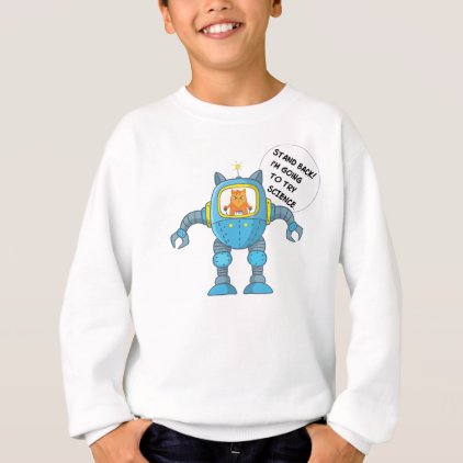 Funny Science And Engineering Feline Kitten Sweatshirt