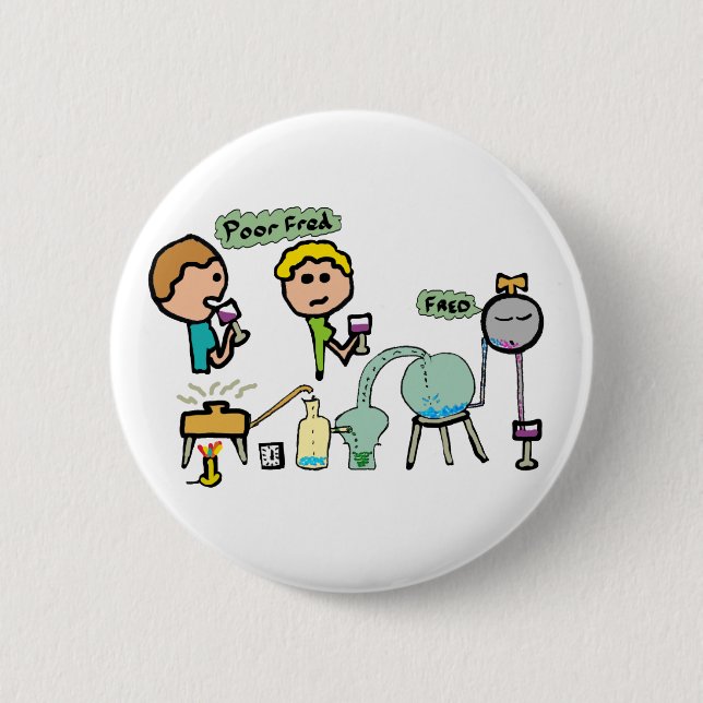 Funny Science Button (Front)
