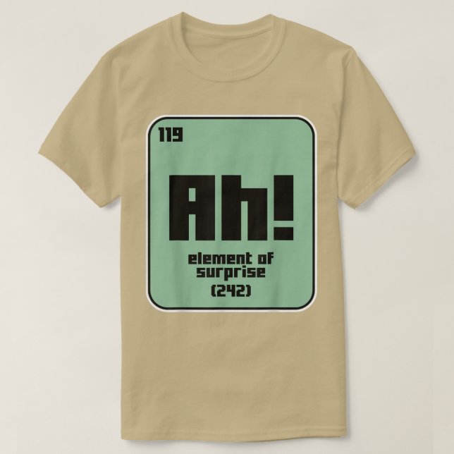 Funny Science Chemistry Motivation Nerd Element Ge T-Shirt (Design Front)