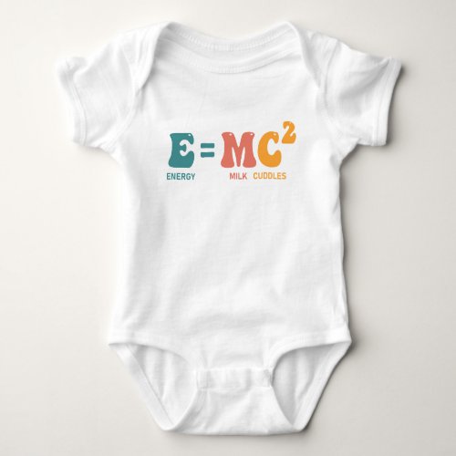 Funny Science EMC2 Baby Bodysuit