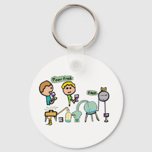Funny Science Keychain