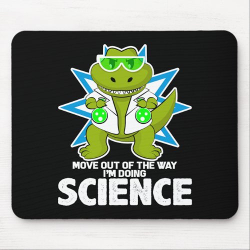 Funny Science Laboratory Chemistry Crocodile Gift Mouse Pad