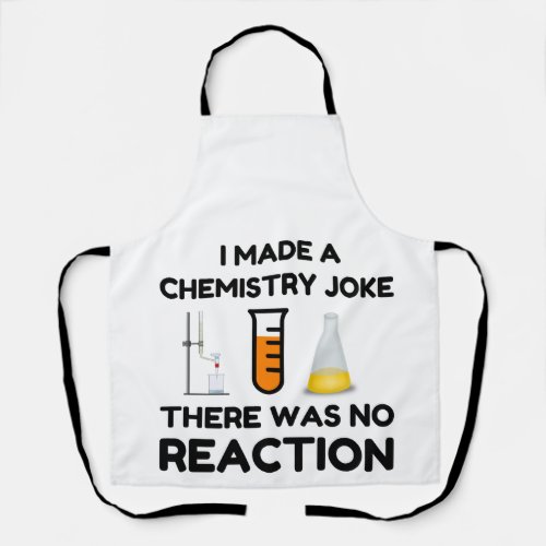 Funny Science lover chemistry joke Apron