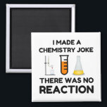 Funny Science lover chemistry joke Magnet<br><div class="desc">Funny Science Chemistry Joke</div>