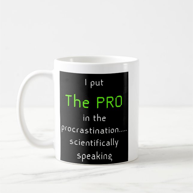 Funny Science Mug – "The Gift" for Science Lovers (Left)