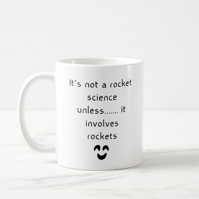 Funny Science Mug – "The Gift" for Science Lovers (Left)