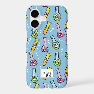 Funny Science Pattern custom monogram phone cases