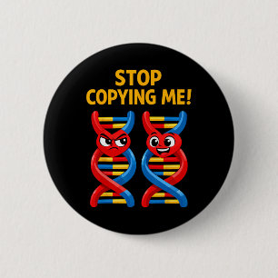 Funny Science Pun Biology Dna Joke Teacher Stop Co Button