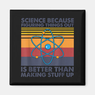 Funny Science Saying Pun Joke Magnet