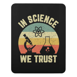 Funny Science Shirt Physics Biology Gift In Scienc Door Sign