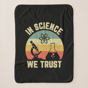 Funny Science Shirt Physics Biology Gift In Scienc Sherpa Blanket