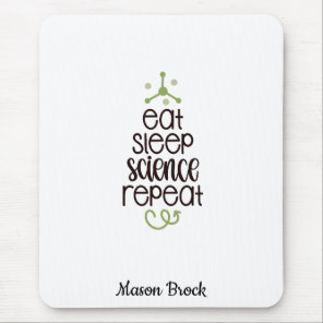 Funny Science student school personalized gift Mouse Pad