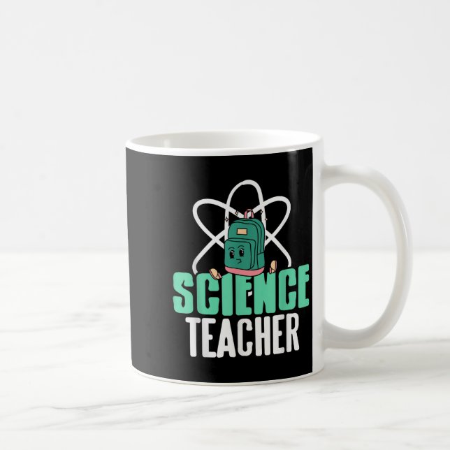 Funny Science Teacher Backpack School Humor  Coffee Mug (Right)