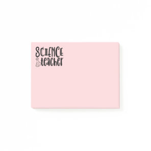Funny Science Teacher - Chemistry Biology Physics Post-it Notes