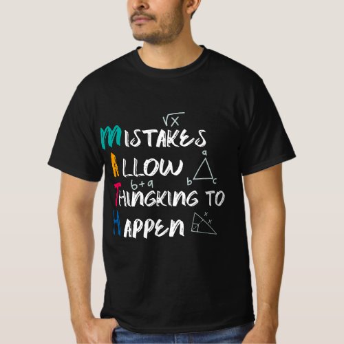 Funny Science Teacher Men Women Boys Best Math Tea T_Shirt