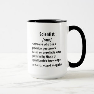 funny Scientist Definition gifts for men women Mug