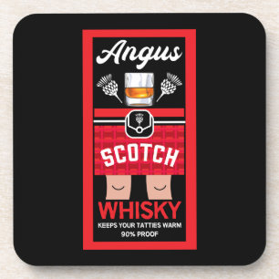 Funny Scotch Whisky Beverage Coaster