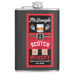 Funny Scotch Whisky Flask