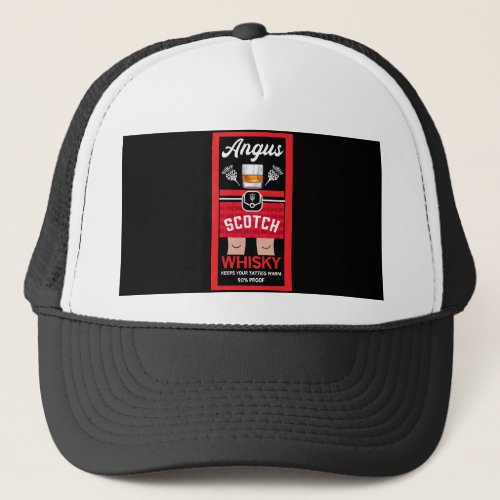 Funny Scotch Whisky Serving Tray Trucker Hat