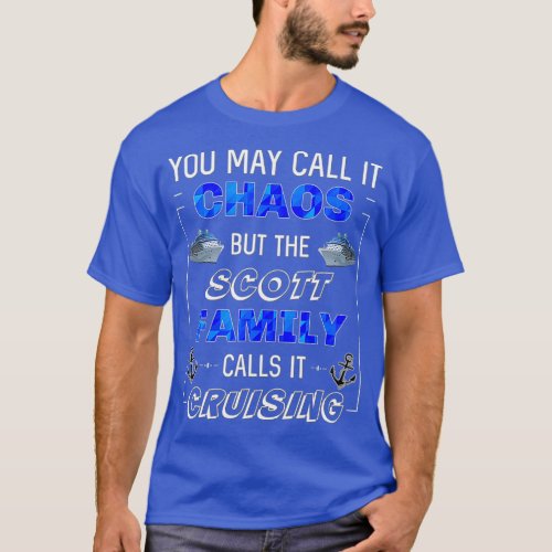 Funny Scott Family Cruise Vacation Trip Matching C T_Shirt