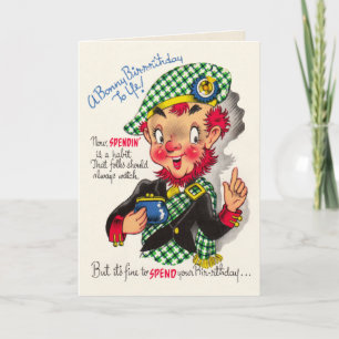 Funny Scottish Birthday Card
