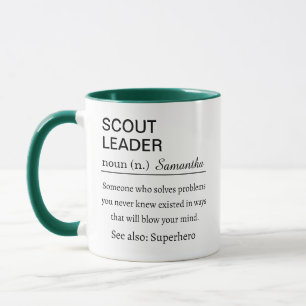 Funny Scout Leader Definition Mug